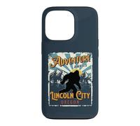 Souvenir de Lincoln City, Oregon, États-Unis, Sasquatch Big Foot Coque pour iPhone 13 Pro