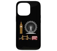 Souvenir de Londres Vintage Londres Sights for London with Love Coque pour iPhone 13 Pro