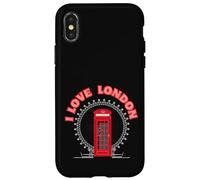 Souvenir de Londres Vintage Rétro Cadeau Coque pour iPhone X/XS