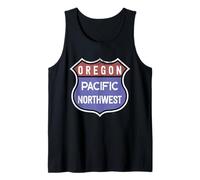Souvenir de l'Oregon PNW Vintage USA Amérique Débardeur