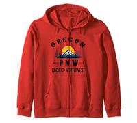 Souvenir de l'Oregon PNW Vintage USA Amérique Sweat à Capuche