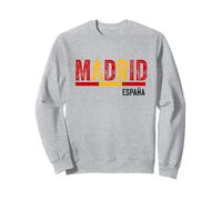 Souvenir de Madrid Espagne Skyline Hommes Femmes España Vacances Sweatshirt