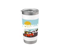 Souvenir de Marbella Gobelet isotherme en acier inoxydable double paroi