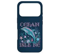 Souvenir DE Plage COLORÉ Ocean Isle NC Dolphin Coque pour iPhone 17 Pro