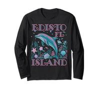 SOUVENIR DE PLAGE COLORÉ POUR LES AMOUREUX DES DAUPHINS DE L'ÎLE D'EDISTO EN FLORIDE Manche Longue