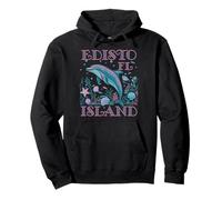 SOUVENIR DE PLAGE COLORÉ POUR LES AMOUREUX DES DAUPHINS DE L'ÎLE D'EDISTO EN FLORIDE Sweat à Capuche