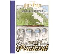 Collectif – Harry Potter : Souvenir de Poudlard – Cartes à colorier – 20 cartes officielles