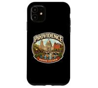 Souvenir de Providence, Rhode Island, Ville, Capitale de l'État, Vintage Coque pour iPhone 11