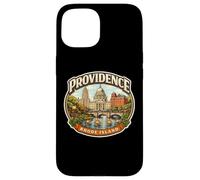 Souvenir de Providence, Rhode Island, Ville, Capitale de l'État, Vintage Coque pour iPhone 15