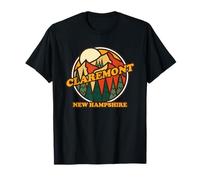 Souvenir de randonnée Claremont New Hampshire Vintage T-Shirt
