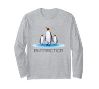 Souvenir de Recherche sur l'Antarctique Pingouins Manche Longue