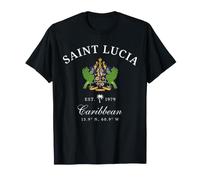 Souvenir de Saint Lucie - Perroquet des Caraïbes - Est 1979 T-Shirt