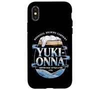 Souvenir de saké japonais Yuki Onna du Japon vintage Coque pour iPhone X/XS