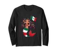 Souvenir de sirène Mexicaine Día de Los Muertos Manche Longue