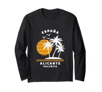Souvenir de Vacances à Alicante, Valence, Espagne Manche Longue