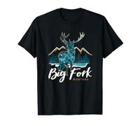 Souvenir de Vacances à Elk Flathead Lake à Big Fork, dans Le Montana, aux États-Unis T-Shirt