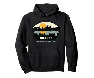 Souvenir de Vacances à Hickory, Caroline du Nord, Caroline du Nord Sweat à Capuche