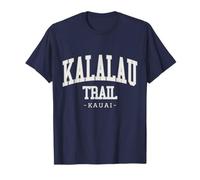 Souvenir de Vacances à la Plage à Hawaï : Kalalau Trailhead Kauai Hi T-Shirt