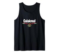 Souvenir de vacances d'été à Calakmul, Mexique, avec drapeau Débardeur