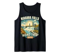 Souvenir de Vacances en Famille : Road Trip à Niagara Falls 2025 Débardeur