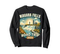 Souvenir de Vacances en Famille : Road Trip à Niagara Falls 2025 Sweatshirt