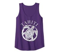 Souvenir de vacances en Polynésie française Tortue de mer de Tahiti Débardeur