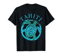 Souvenir de vacances en Polynésie française Tortue Tahiti T-Shirt