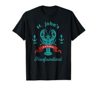 Souvenir de vacances homard de St Johns Terre-Neuve Canada T-Shirt