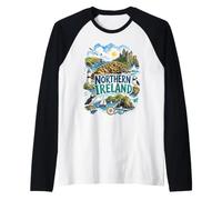 Souvenir de Vacances Mignon Paysage Irlandais d'Irlande du Nord Manche Raglan