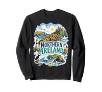 Souvenir de Vacances Mignon Paysage Irlandais d'Irlande du Nord Sweatshirt