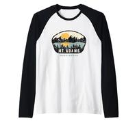 Souvenir de Vacances MT Adams Washington, WA Manche Raglan