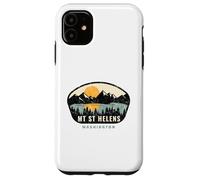 Souvenir de Vacances MT St Helens Washington, WA Coque pour iPhone 11