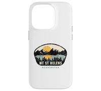 Souvenir de Vacances MT St Helens Washington, WA Coque pour iPhone 14 Pro