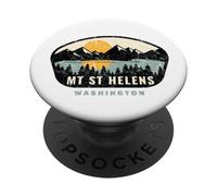 Souvenir de Vacances MT St Helens Washington, WA PopSockets PopGrip Adhésif
