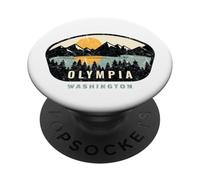 Souvenir de Vacances Olympia Washington, WA PopSockets PopGrip Adhésif