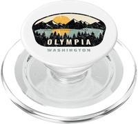 Souvenir de Vacances Olympia Washington, WA PopSockets PopGrip pour MagSafe