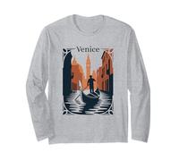 Souvenir de Venise de l'Italie Manche Longue