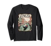 Souvenir de Venise de l'Italie Manche Longue