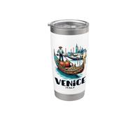 Souvenir de Venise Gobelet isotherme en acier inoxydable double paroi