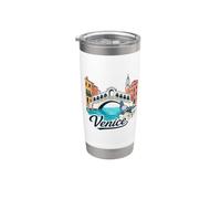 Souvenir de Venise Gobelet isotherme en acier inoxydable double paroi