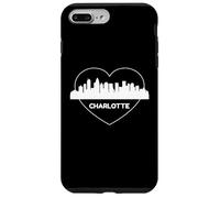 Souvenir de Ville de Reine d'art Silhouette Silhouette de Charlotte Coque pour iPhone 7 Plus/8 Plus