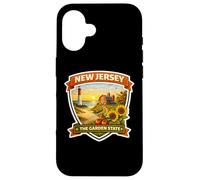Souvenir de Visiteur du New Jersey The Garden State Coque pour iPhone 16