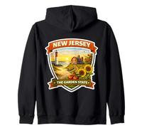 Souvenir de Visiteur du New Jersey The Garden State Sweat à Capuche