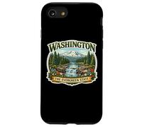 Souvenir de Visiteur Washington The Evergreen State Coque pour iPhone SE (2020) / 7/8