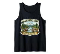 Souvenir de Visiteur Washington The Evergreen State Débardeur