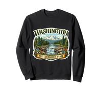 Souvenir de Visiteur Washington The Evergreen State Sweatshirt