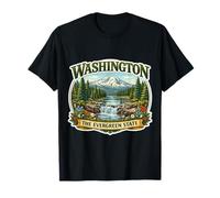 Souvenir de Visiteur Washington The Evergreen State T-Shirt