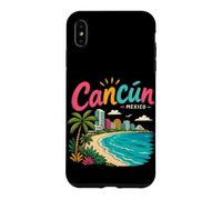 Souvenir de Voyage à Cancun Mexique dessiné à la Main Coque pour iPhone XS Max