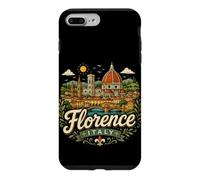 Souvenir de Voyage à Florence Italie dessiné à la Main Coque pour iPhone 7 Plus/8 Plus