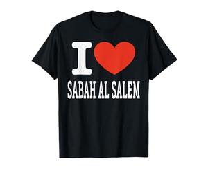 Souvenir de Voyage avec Inscription « I Love Sabah AL Salem » T-Shirt